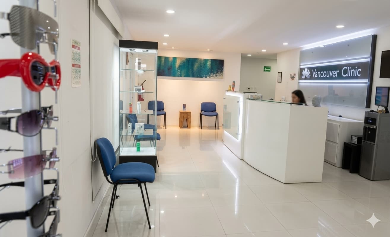 Interior Vancouver Clinic — recepción y área de atención